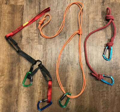 [a variety of leashes]